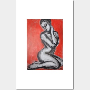 Posture 1 - Female Nude Posters and Art